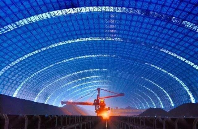 宣城亿优钢构工程师为您解析原料场封闭技术的特点和类型